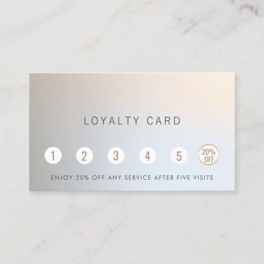Lumineus script 6 Punch Customer Loyalty (Voorkant)
