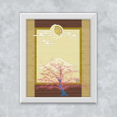 Lumineuze boom poster