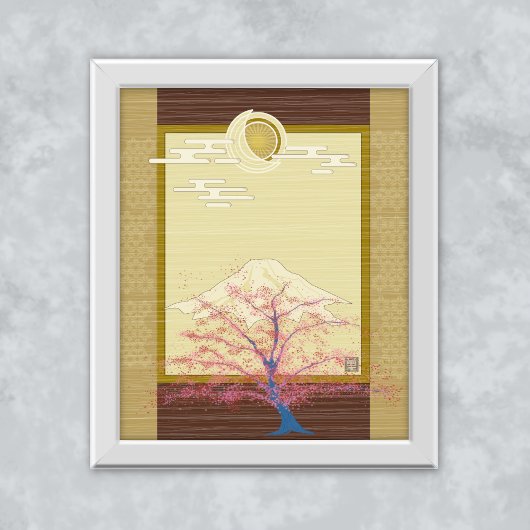 Lumineuze boom poster