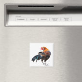 Lumineuze Chicken Art Magneet (Insitu (Vaatwasser))
