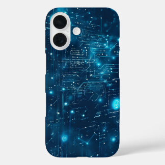 Lumineuze Datastroom iPhone 16 Hoesje
