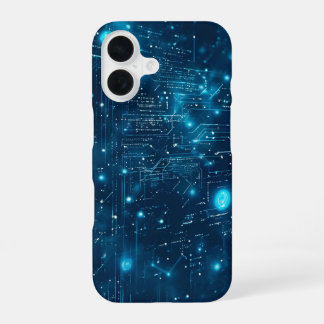 Lumineuze Datastroom iPhone 16 Hoesje