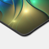 Lumineuze Fantasevloer, kleurrijk Abstract fractal Bureaumat (Hoek)