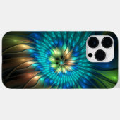 Lumineuze Fantasevloer, kleurrijk Abstract fractal Case-Mate iPhone Case (Achterkant (horizontaal))