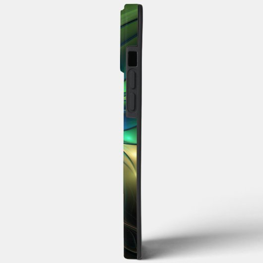 Lumineuze Fantasevloer, kleurrijk Abstract fractal Case-Mate iPhone Case (Achterkant / Links)