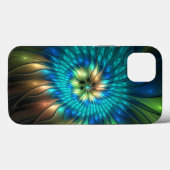 Lumineuze Fantasevloer, kleurrijk Abstract fractal Case-Mate iPhone Case (Achterkant (horizontaal))