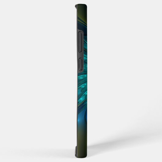 Lumineuze Fantasevloer, kleurrijk Abstract fractal Samsung Galaxy Hoesje (Rechterkant)