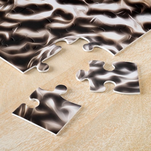 Lumineuze kipkunst legpuzzel (Zijkant)