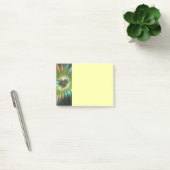 Lumineuze Kleurrijke Fantasie Bloem Fractale Kunst Post-it® Notes (Kantoor)