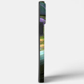 Lumineuze kleurrijke Fantasy Flower Fractal Art Case-Mate iPhone Case (Achterkant / Rechts)