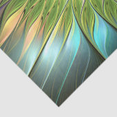 Lumineuze kleurrijke Fantasy Flower Fractal Art Tissuepapier (Detail)