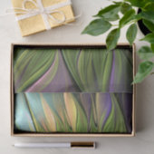 Lumineuze kleurrijke Fantasy Flower Fractal Art Tissuepapier (Geschenk)