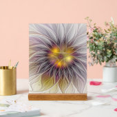 Lumineuze kleurrijke ventilator, Abstract matig fr Acryl Bord (Huwelijk)