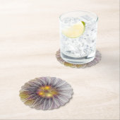 Lumineuze kleurrijke ventilator, Abstract matig fr Kartonnen Onderzetters (Insitu)