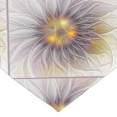 Lumineuze kleurrijke ventilator, Abstract matig fr Korte Tafelloper (Hoek)