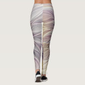 Lumineuze kleurrijke ventilator, Abstract matig fr Leggings (Achterkant)
