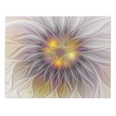 Lumineuze kleurrijke ventilator, Abstract matig fr Notitieblok (Voorkant)