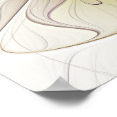 Lumineuze kleurrijke ventilator, Abstract matig fr Poster (Hoek)