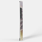 Lumineuze kleurrijke ventilator, Abstract matig fr Samsung Galaxy Hoesje (Rechterkant)