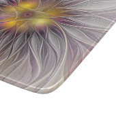 Lumineuze kleurrijke ventilator, Abstract matig fr Snijplank (Hoek)