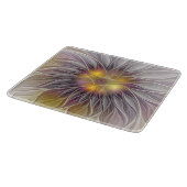 Lumineuze kleurrijke ventilator, Abstract matig fr Snijplank (Hoek)