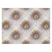 Lumineuze kleurrijke ventilator, Abstract matig fr Tafelkleed (Voorkant (Horizontaal))