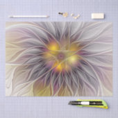 Lumineuze kleurrijke ventilator, Abstract matig fr Tissuepapier (Craft)