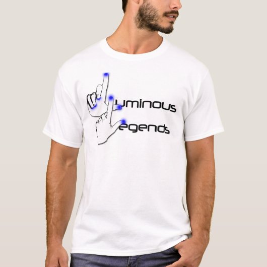 Lumineuze Legends Crew Shirt White (FINAL) (Voorkant)