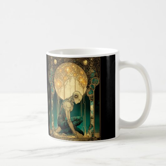 Lumineuze Opstijging Koffiemok (Rechts)