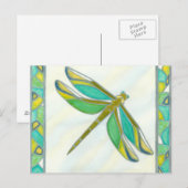 Lumineuze pastolflaag van Vanna Lam Briefkaart (Voorkant / Achterkant)