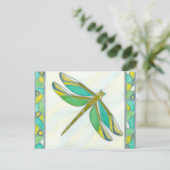 Lumineuze pastolflaag van Vanna Lam Briefkaart (Staand voorkant)