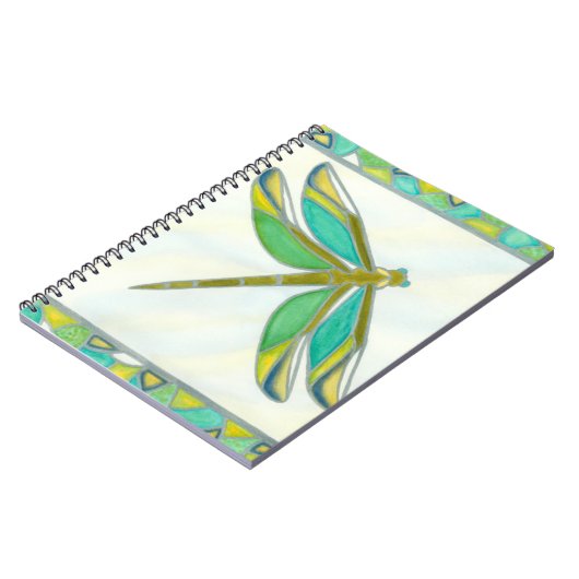 Lumineuze pastolflaag van Vanna Lam Notitieboek (Linkerzijde)