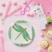 Lumineuze pastolflaag van Vanna Lam Papieren Bordje (Feest)