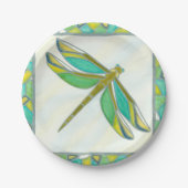 Lumineuze pastolflaag van Vanna Lam Papieren Bordje (Voorkant)