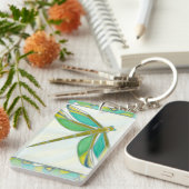 Lumineuze pastolflaag van Vanna Lam Sleutelhanger (Voorkant Rechts)