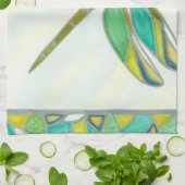 Lumineuze pastolflaag van Vanna Lam Theedoek (Gevouwen)