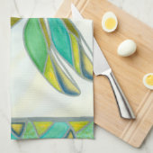 Lumineuze pastolflaag van Vanna Lam Theedoek (Quarter Fold)