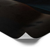 Lumineuze Sci-Fi Abstractie Poster (Hoek)