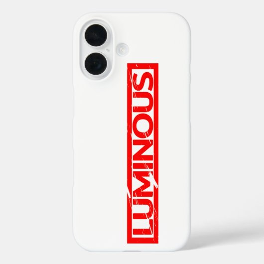 Lumineuze Stempel Case-Mate iPhone Case (Achterkant)