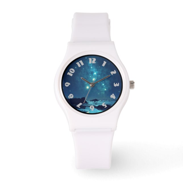 Lumineuze sterren horloge (Voorkant)