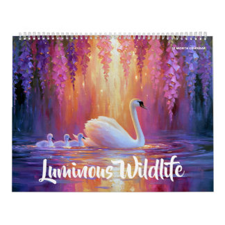 Lumineuze Wilde Dieren Kalender