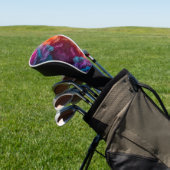 Luminous Abstract Tissue Paper Layers Golfheadcover (Insitu)