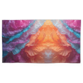 Luminous Abstract Tissue Paper Layers Kussensloop (Voorkant)