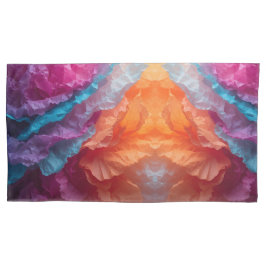 Luminous Abstract Tissue Paper Layers Kussensloop