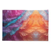 Luminous Abstract Tissue Paper Layers Kussensloop (Achterkant)