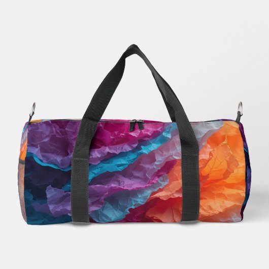 Luminous Abstract Tissue Paper Layers Plunjezak (Achterkant)