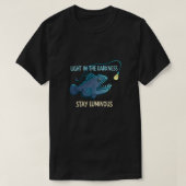 Luminous Anglerfish Nightlight Shirt - Wees het li (Design voorkant)