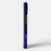 Luminous Blue Paars Dream Abstracte Fractal Art Case-Mate iPhone Case (Achterkant / Rechts)