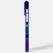 Luminous Blue Paars Dream Abstracte Fractal Art Case-Mate iPhone Case (Achterkant / Links)