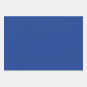 Luminous Blue Spring Summer Trending Solid Color Inpakpapier Vel (Voorkant 2)